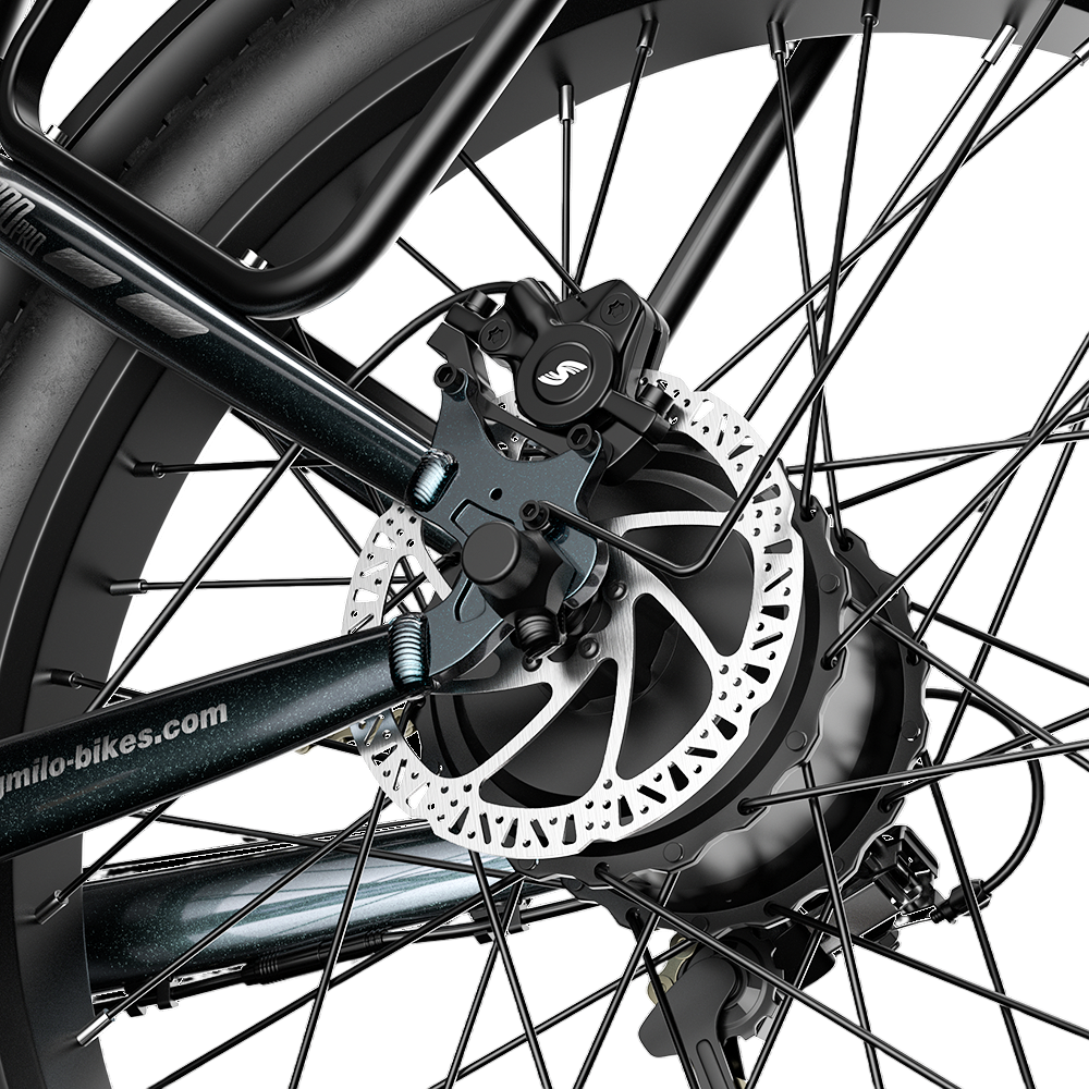 SHENGMILO S700 Pro 26" Step-Thru Fat Tire Electric City Bike 1000W*2 Dual Motor 48V 25Ah Battery