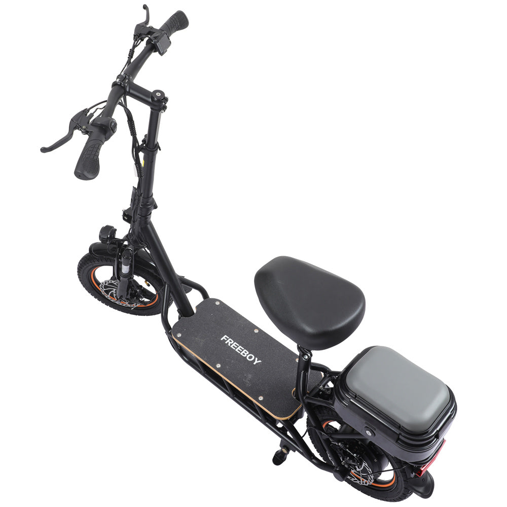 HONEYWHALE J14 14" Storage Box Commuting Electric Scooter with Seat 750W Motor 48V 18Ah Battery