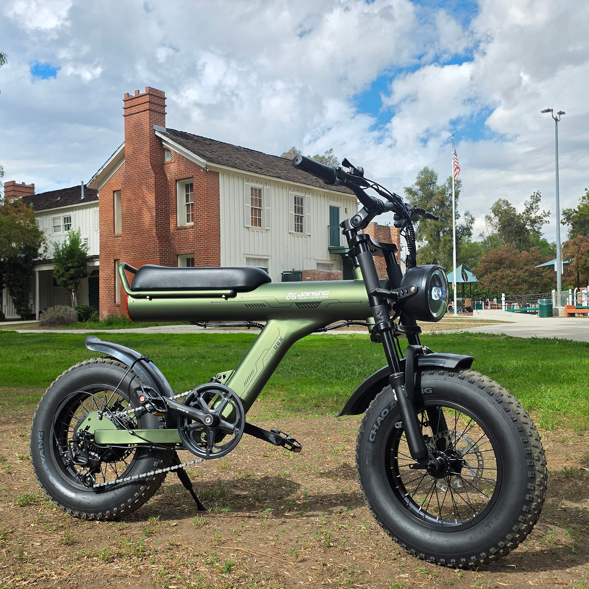 JANSNO X90 16" Off Road Electric Bike 750W Motor 48V 14Ah Battery