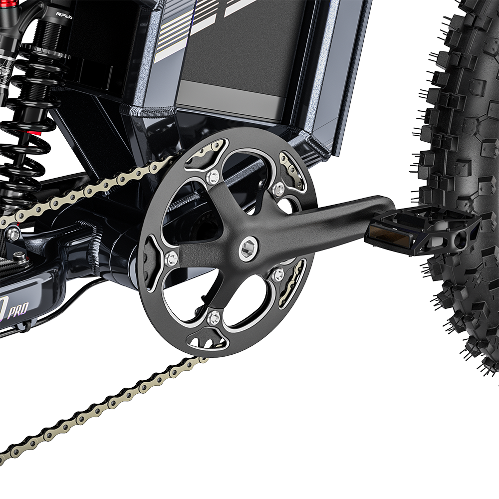 SHENGMILO S900 PRO 20" All-Terrain Electric Bike 3000W Motor 60V 35Ah Battery