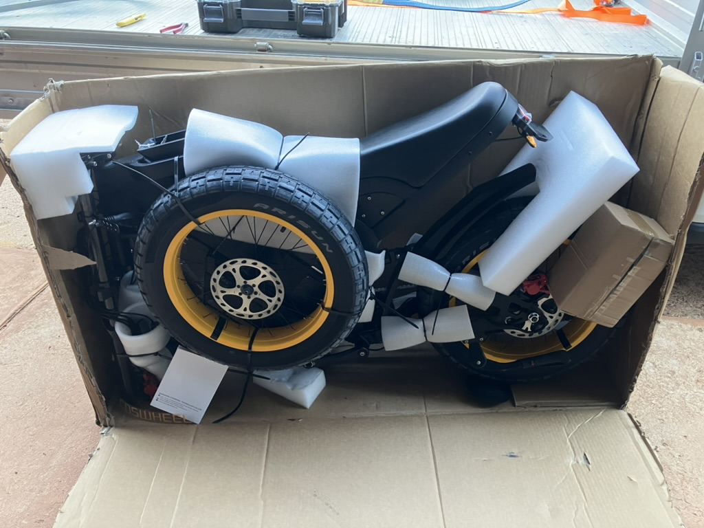 COSWHEEL GT20 20" Off Road Electric Bike 1000W Motor 48V 25Ah Battery