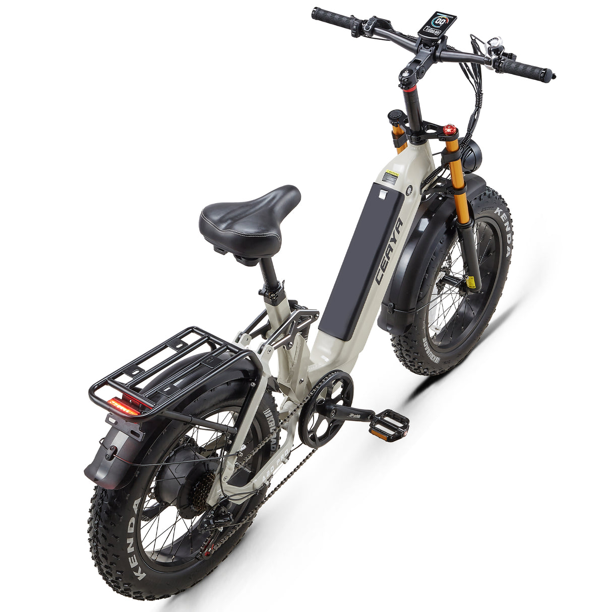 CEAYA A20 Pro 20" Fat Tire Electric All-Terrain Bike  500W Motor 48V 20Ah Battery