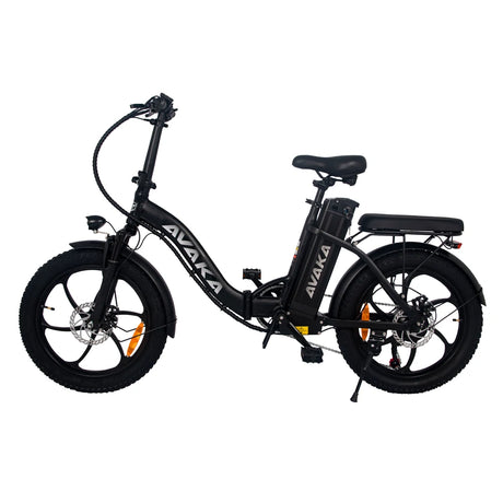 AVAKA BZ20 PLUS 20" Step-Thru Folding Electric City Bike 500W Motor 48V 18.2Ah Battery