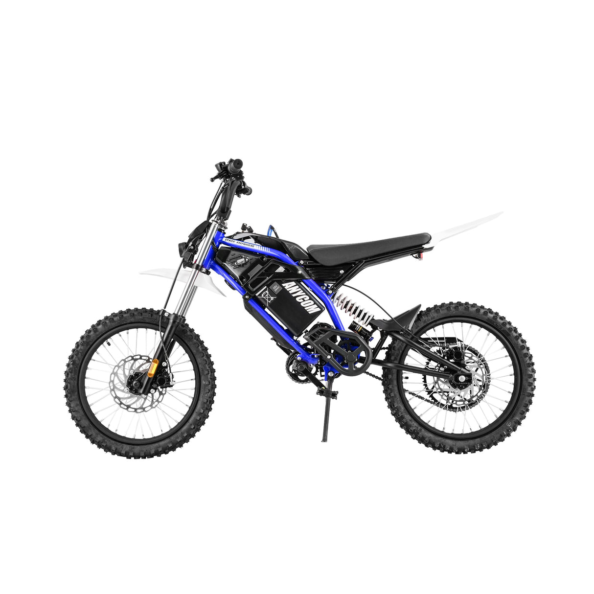 「STREET LEGAL」ANYCOM DB1 17“ Off Road Electric Bike 2000W Peak Mid-Drive Motor 48V 28Ah Battery