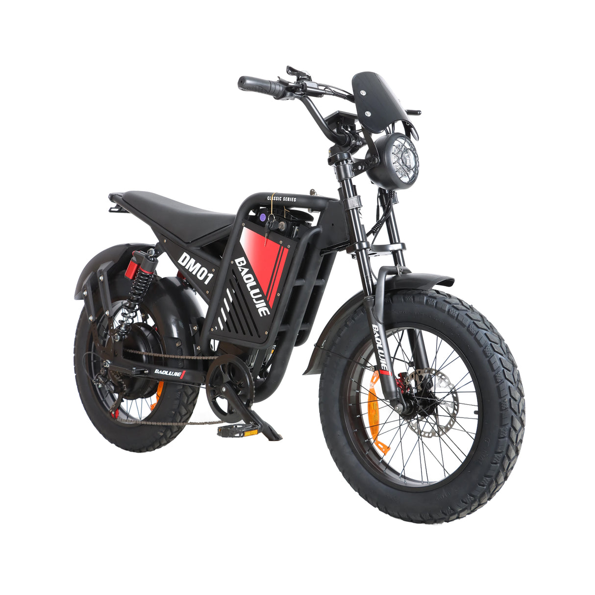 BAOLUJIE DM2001 20" Off-Road E-Bike 2000W Motor 60V 30Ah Battery
