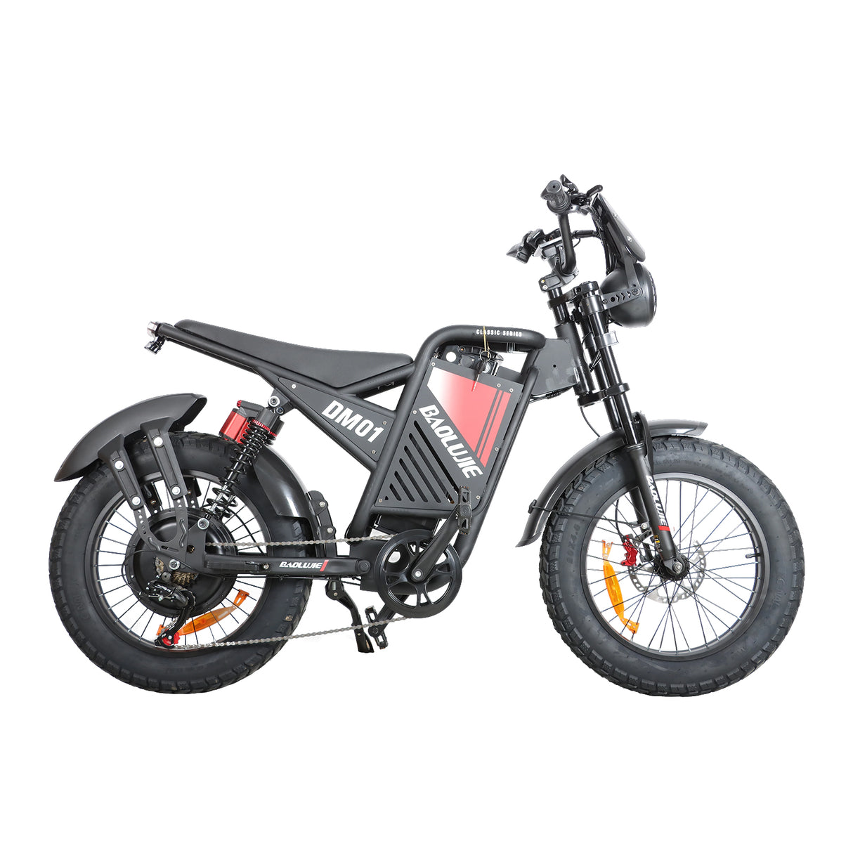 BAOLUJIE DM2001 20" Off-Road E-Bike 2000W Motor 60V 30Ah Battery