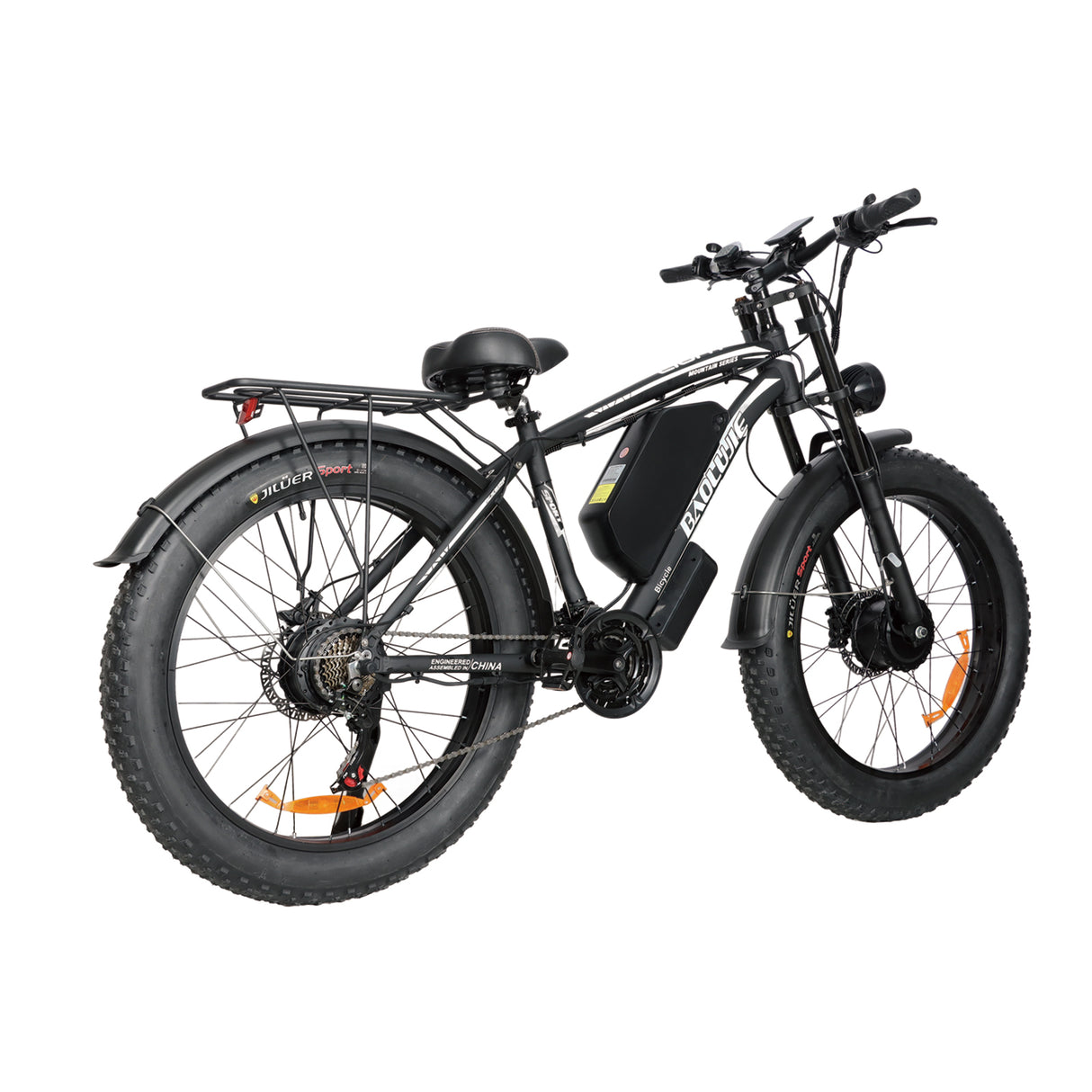 BAOLUJIE DP-2602 26" Fat-Tire E-Bike 2000W Motor 48V 23Ah Battery
