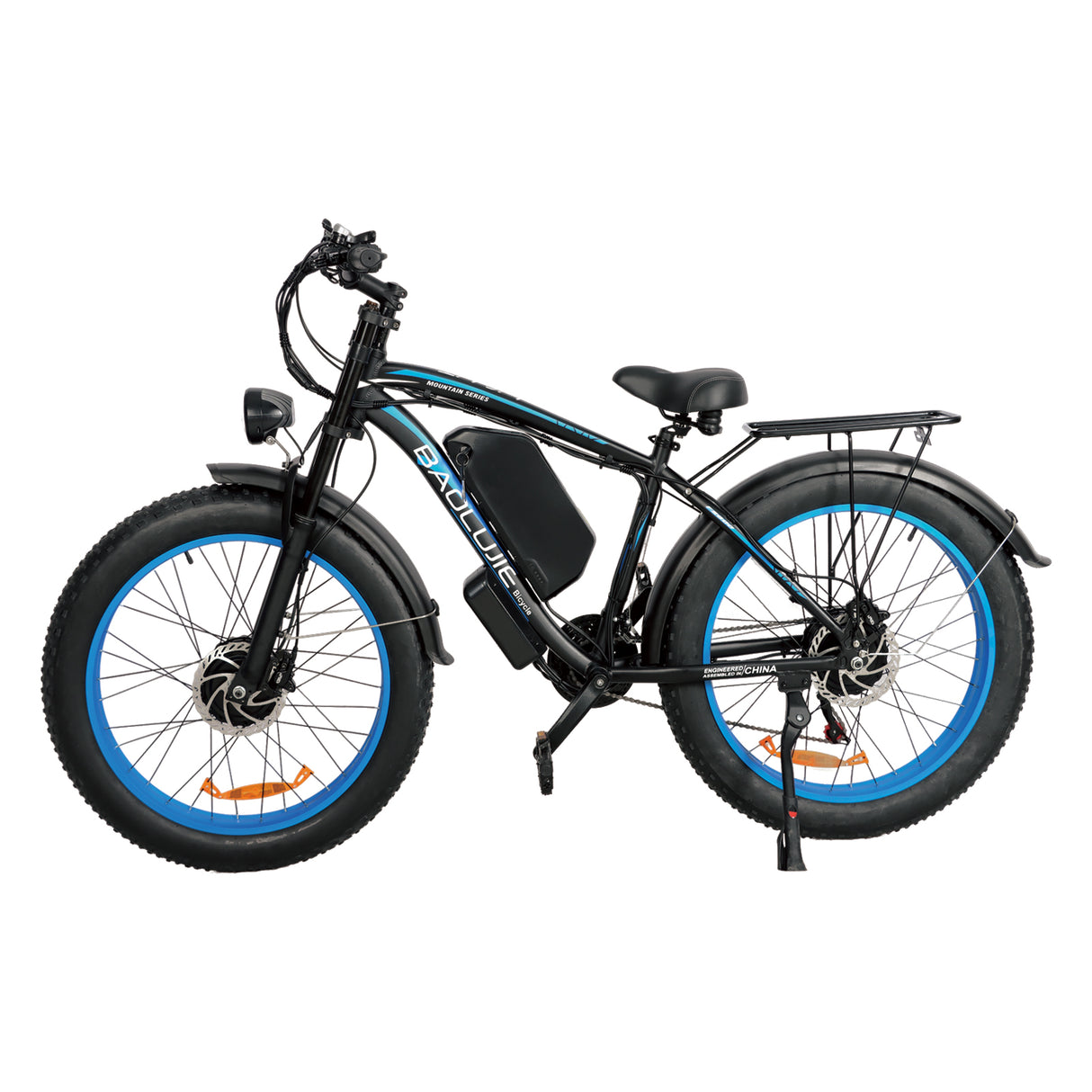 BAOLUJIE DP-2602 26" Fat-Tire E-Bike 2000W Motor 48V 23Ah Battery