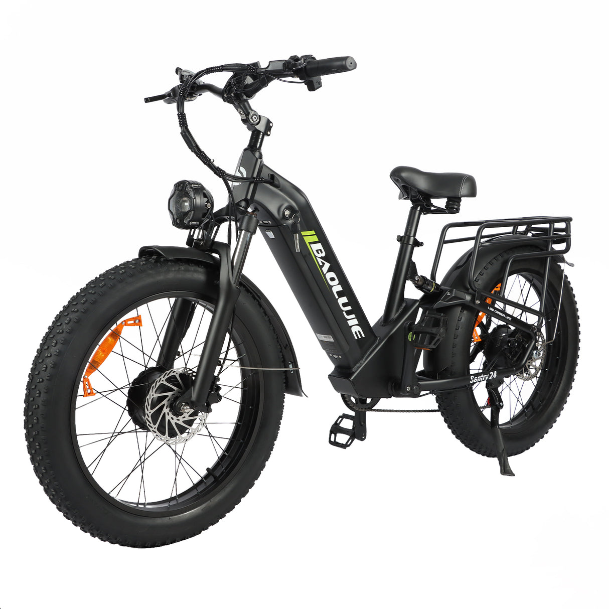 BAOLUJIE P7 2401 24" Step-Thru E-Bike 2000W Motor 48V 20Ah Battery