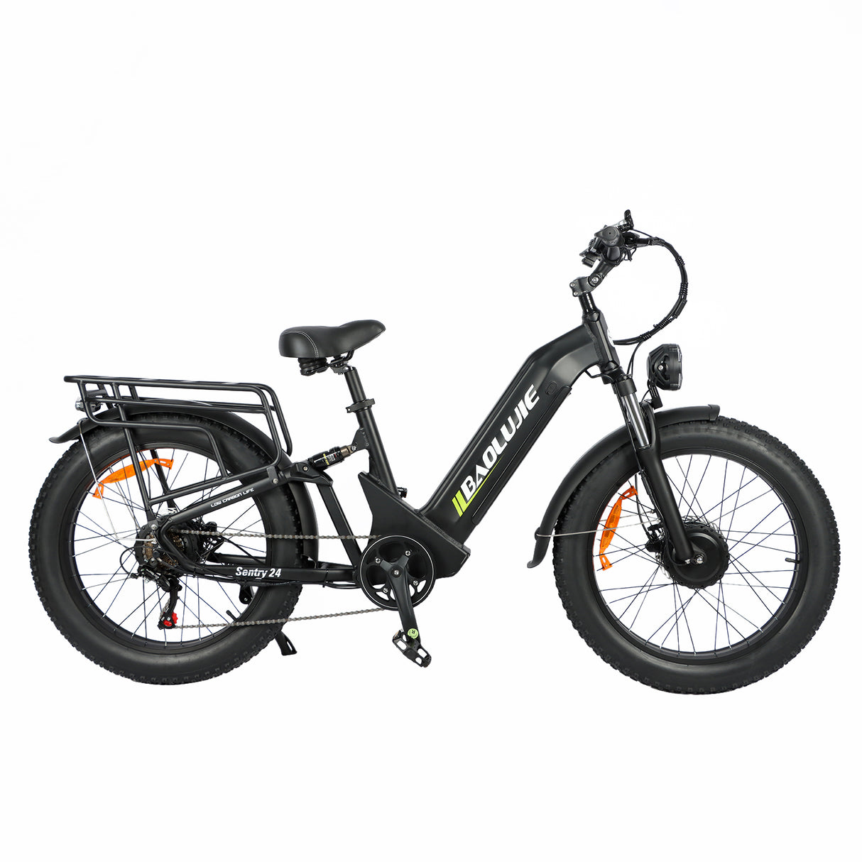 BAOLUJIE P7 2401 24" Step-Thru E-Bike 2000W Motor 48V 20Ah Battery