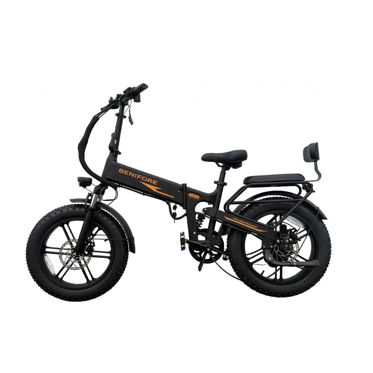 BENIFORE X1T PRO 20" Fat-Tire E-Bike 15000W Peak Motor 48V 20Ah Battery