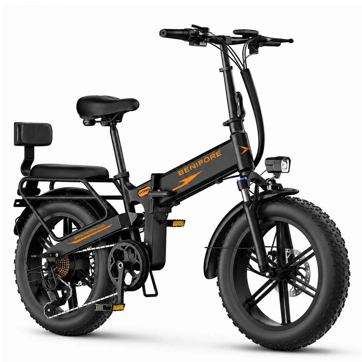 BENIFORE X1T PRO 20" Fat-Tire E-Bike 15000W Peak Motor 48V 20Ah Battery