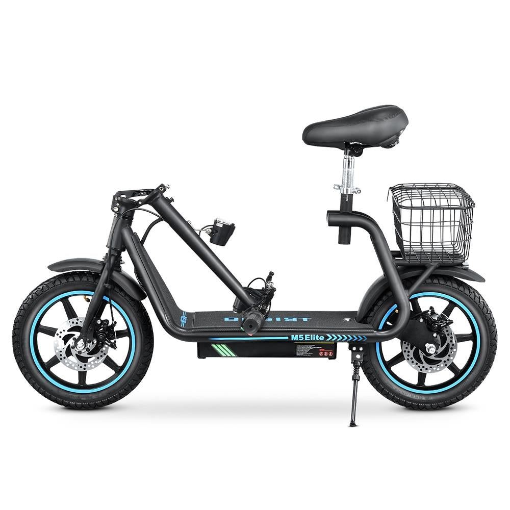 BOGIST M5 Elite 14'' Scooter Électrique 500W Moteur 48V 13Ah Siège et Transporteur