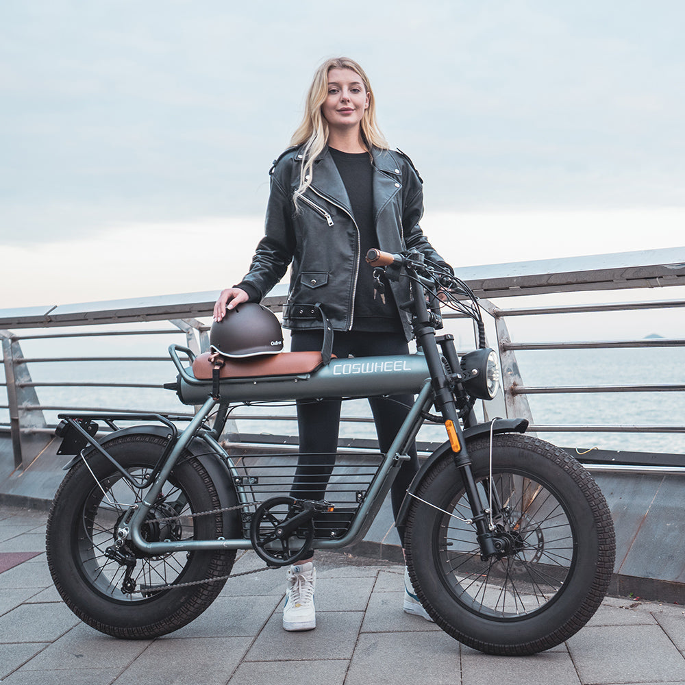 COSWHEEL CT20 20" Off Road Electric Bike 1000W Motor 48V 25Ah Battery