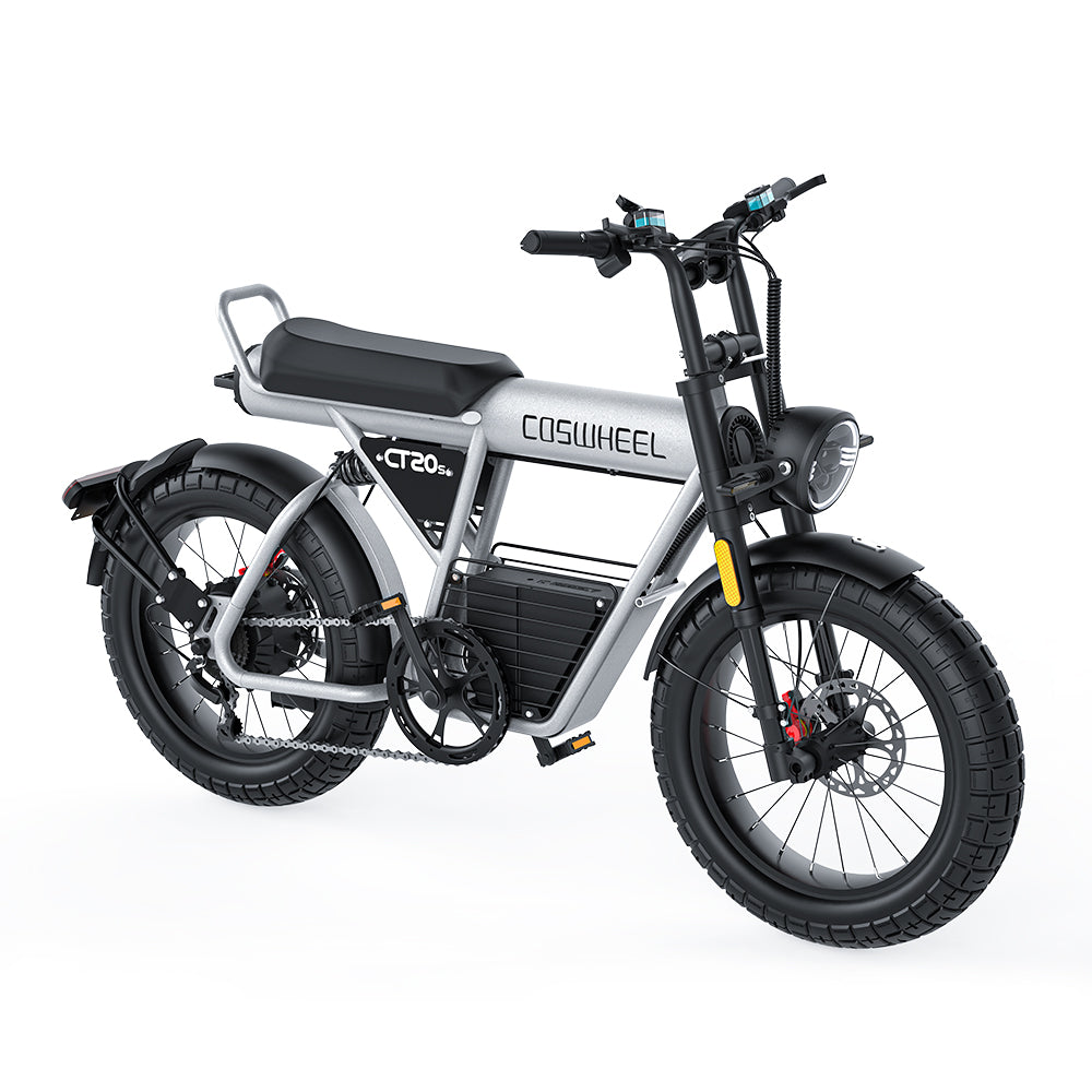 COSWHEEL CT20S 20" Off Road Electric Bike 1500W Motor 60V 27.5Ah Battery