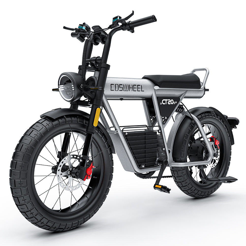COSWHEEL CT20S 20" Off Road Electric Bike 1500W Motor 60V 27.5Ah Battery
