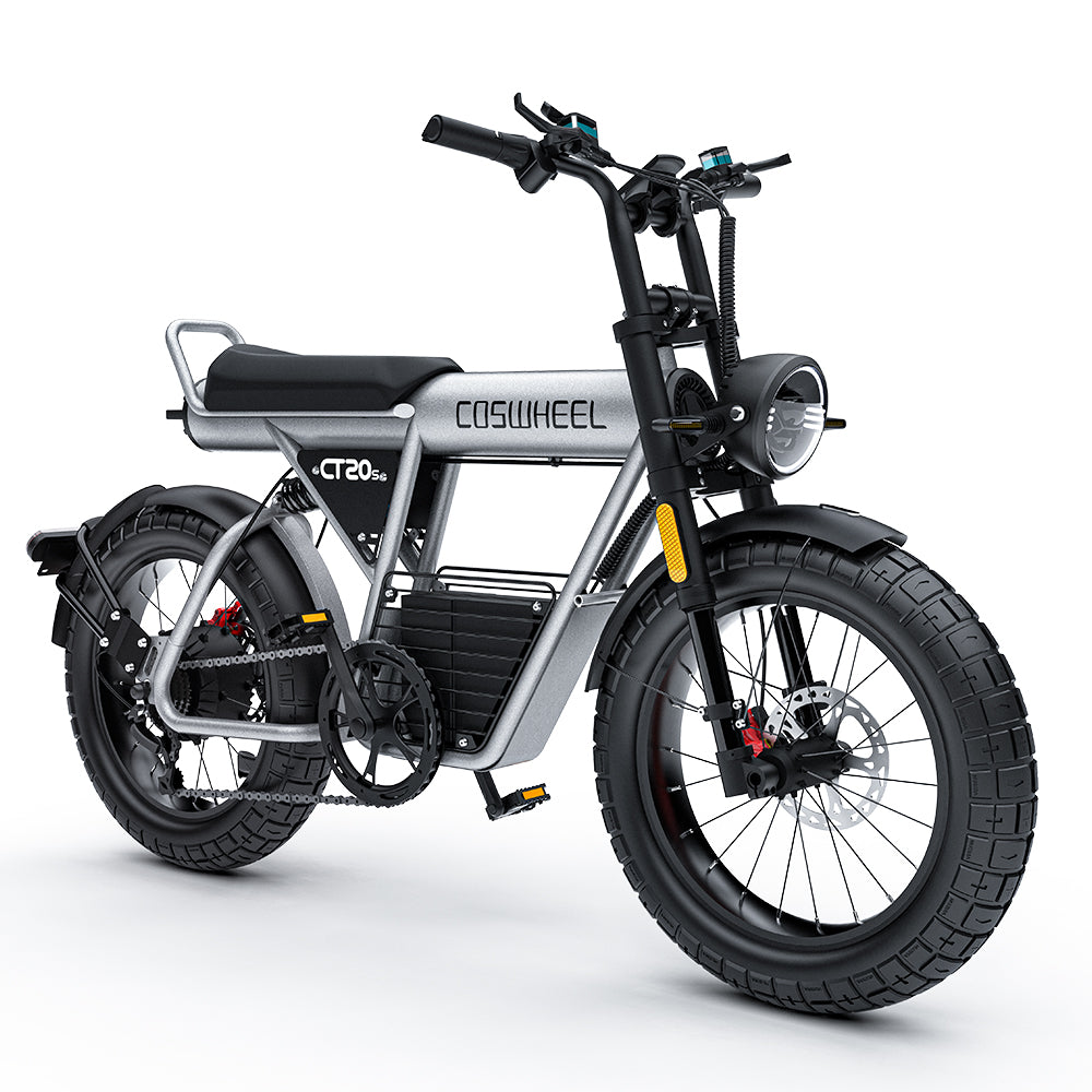 COSWHEEL CT20S 20" Off Road Electric Bike 1500W Motor 60V 27.5Ah Battery