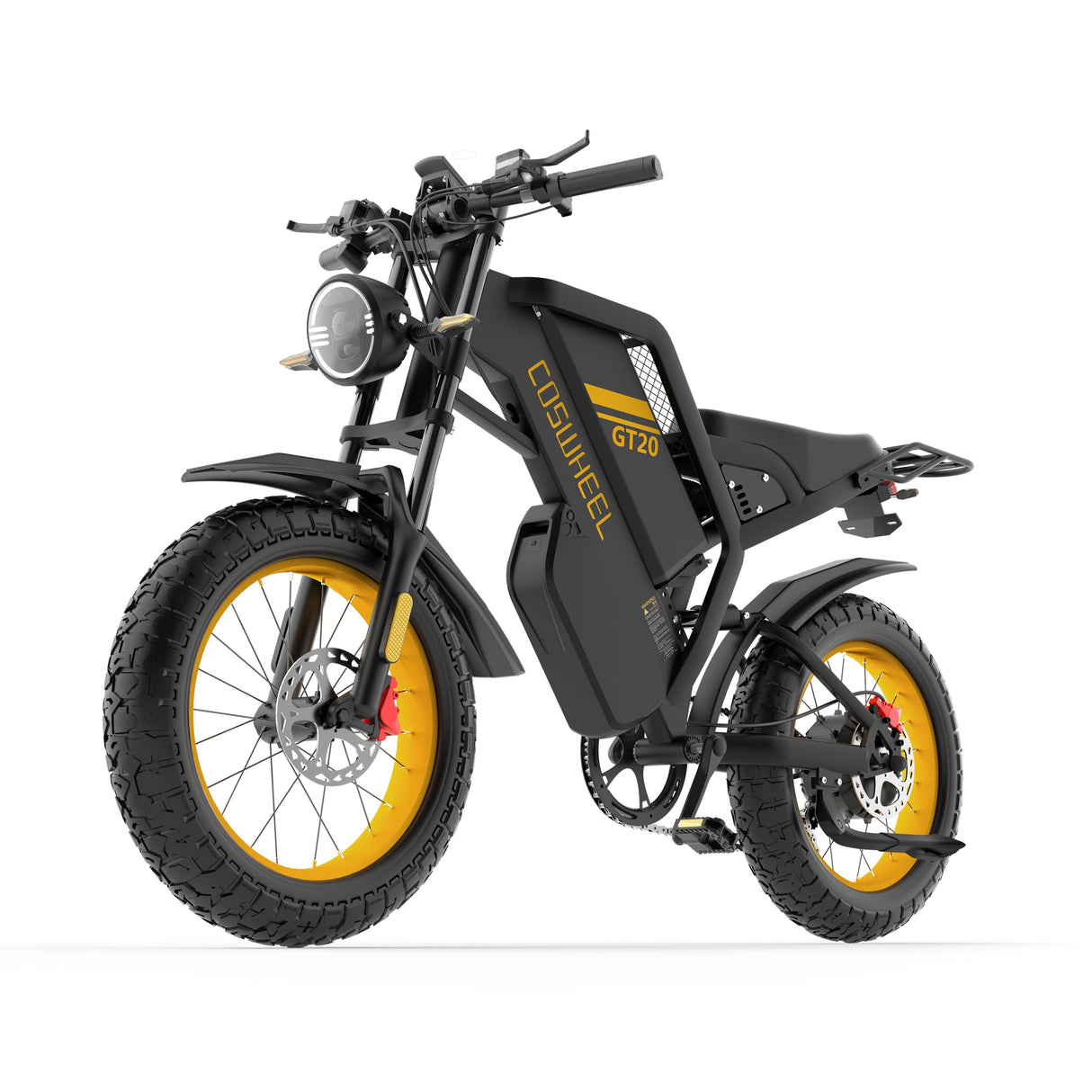 COSWHEEL GT20 Max 20" Off Road Electric Bike 1500W Motor 60V 40Ah Battery