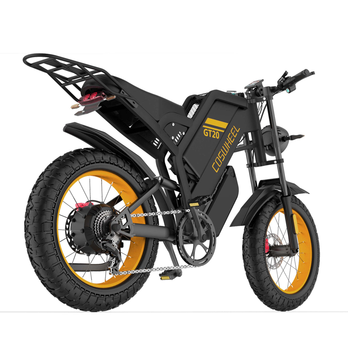 COSWHEEL GT20 Max 20" Off Road Electric Bike Peak 2000W Motor 60V 40Ah Battery