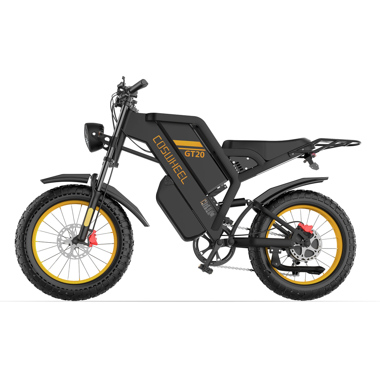 COSWHEEL GT20 Max 20" Off Road Electric Bike 1500W Motor 60V 40Ah Battery