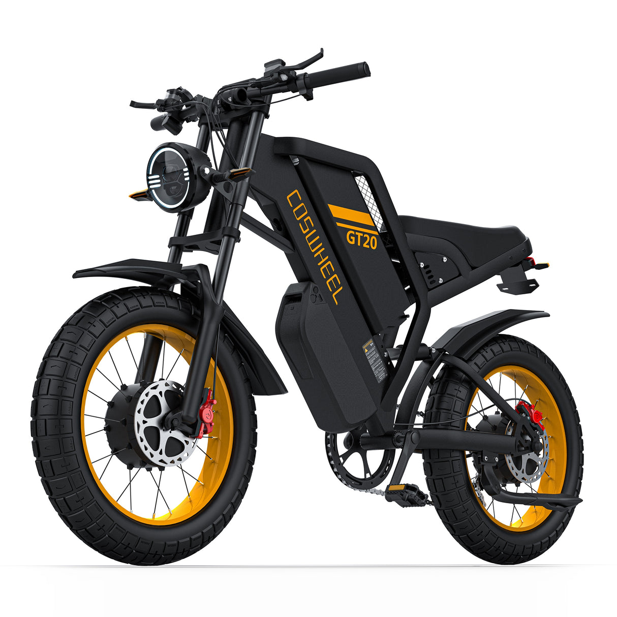 COSWHEEL GT20 Pro 20" Off Road Electric Bike 2*1000W Dual Motor 48V 40Ah Battery