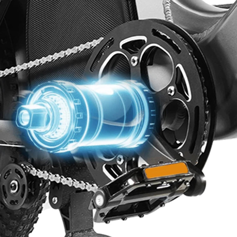 COSWHEEL HQ20 20" Cargo Electric Bike 1300W Peak Motor 48V 19.2Ah Battery