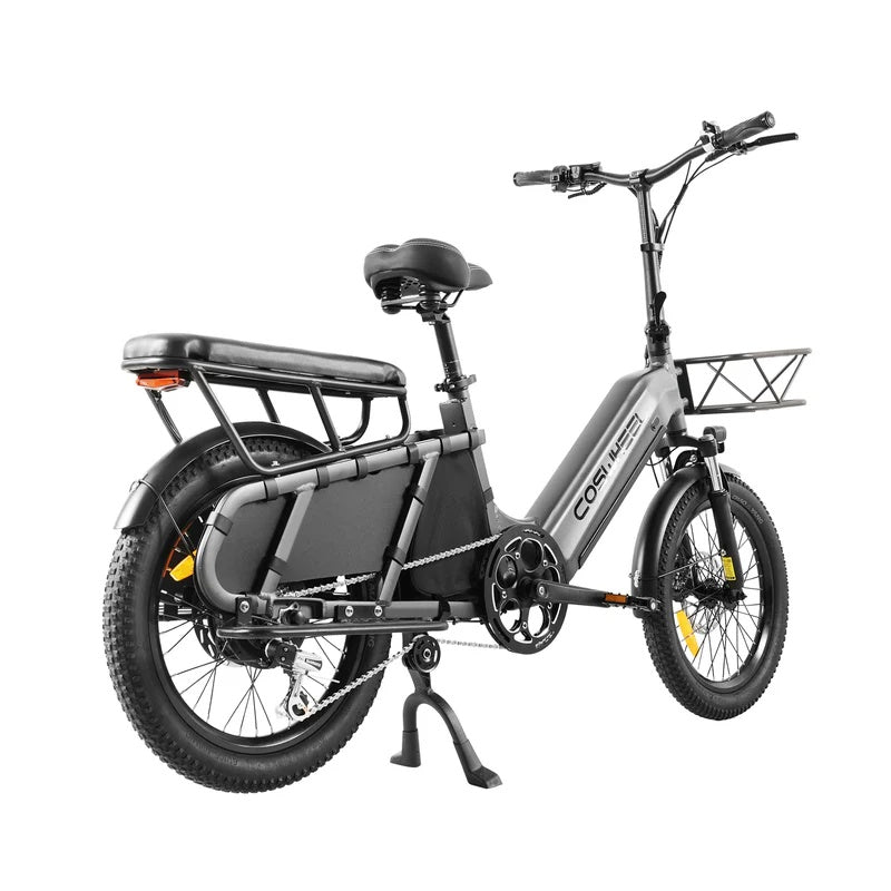 COSWHEEL HQ20 20" Cargo Electric Bike 1300W Peak Motor 48V 19.2Ah Battery