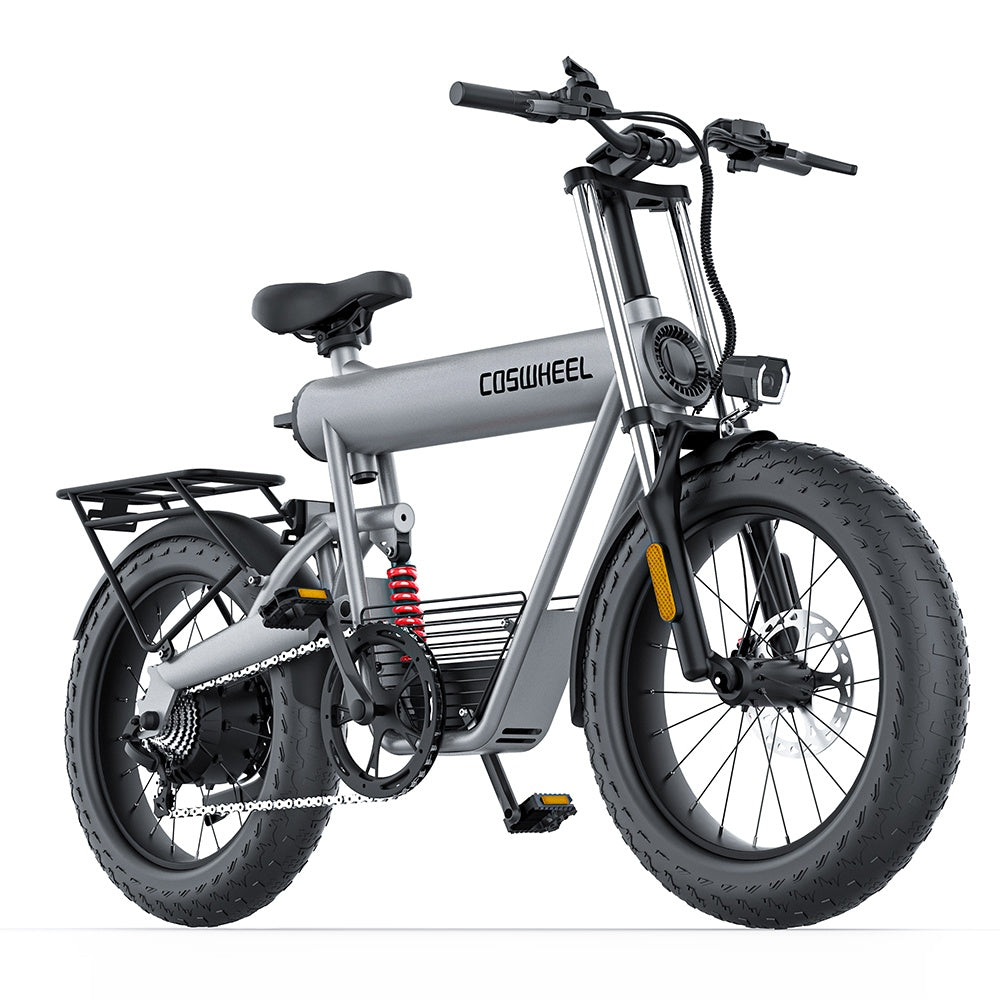 COSWHEEL T20 20" Off Road Electric Bike 1000W Motor 48V 20Ah Battery