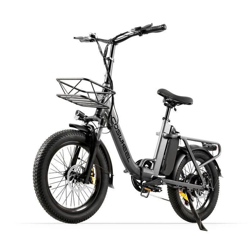 COSWHEEL Y20L 20" Step-Thru Folding Electric Bike 500W Motor 48V 15Ah Battery