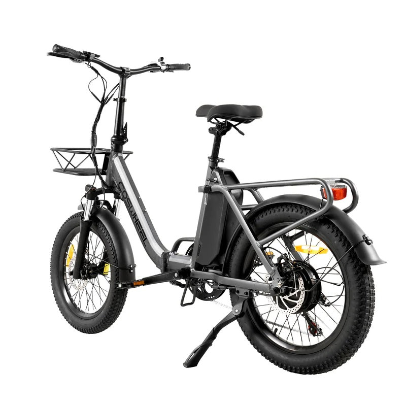 COSWHEEL Y20L 20" Step-Thru Folding Electric Bike 500W Motor 48V 15Ah Battery