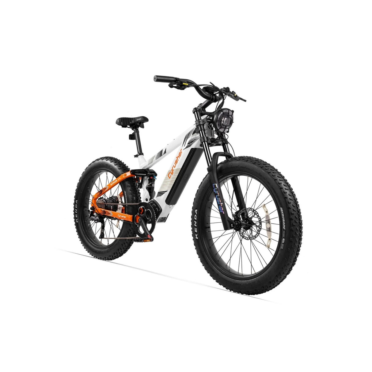 CYRUSHER Ranger 2.0 26" Mountain All Terrain Air shock Electric Bike 750W Motor 52V 20Ah Battery
