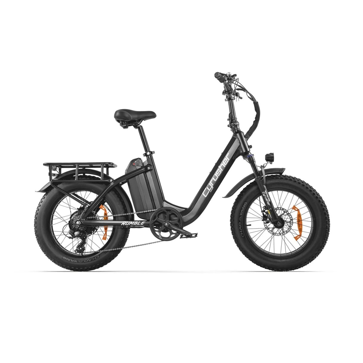 CYRUSHER Rumble 20" Step-through Electric Bike 500W Motor 48V 18Ah Battery