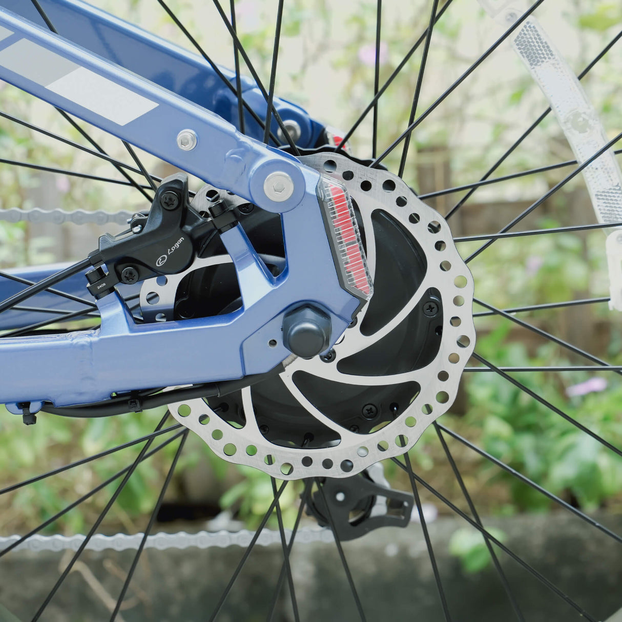 CYRUSHER Rover 26" Fat Tires Electric Bike Full Suspension E-Bike 750W 52V 15.6Ah Battery