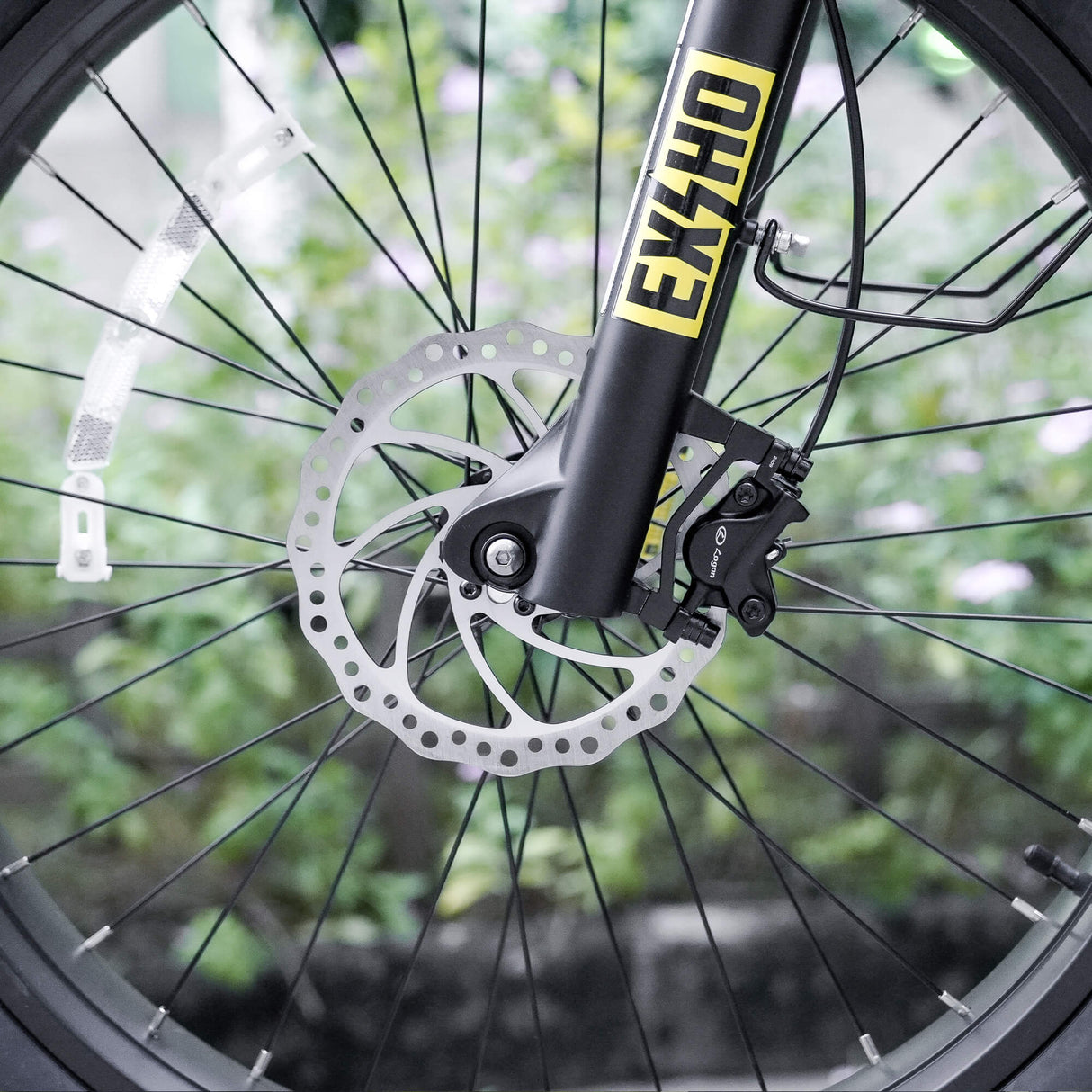 CYRUSHER Rover 26" Fat Tires Electric Bike Full Suspension E-Bike 750W 52V 15.6Ah Battery