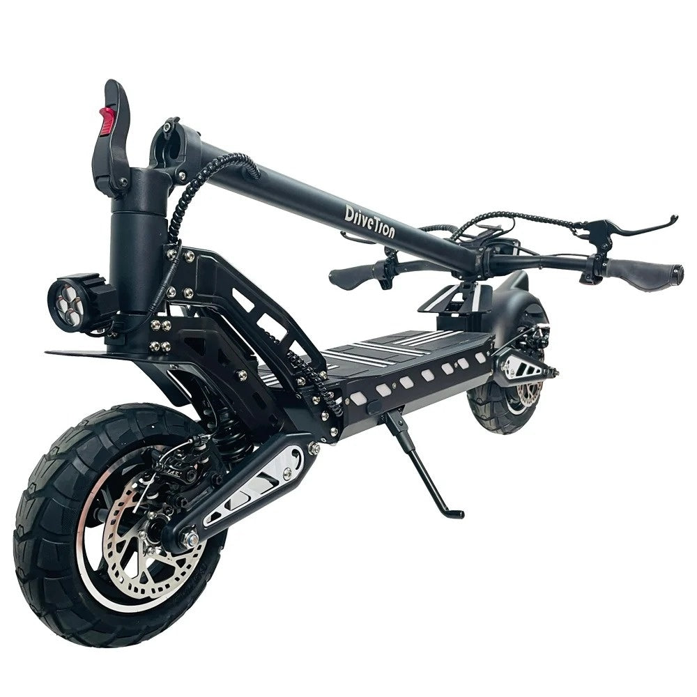 DRIVETRON DT10 10" Folding Electric Scooter 1000W Motor 48V 15.6Ah Battery(Turn Signal Version)