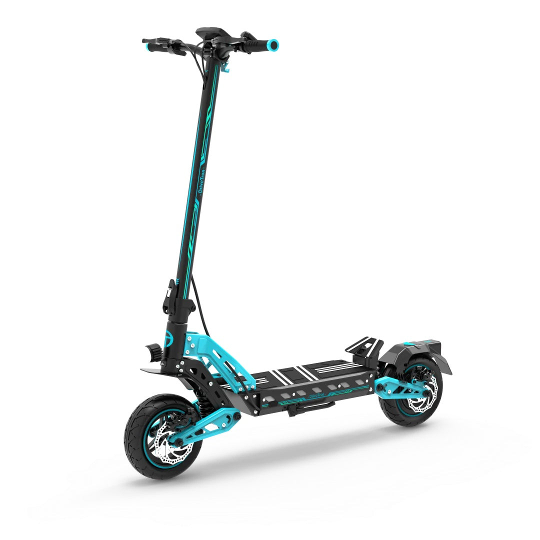 DRIVETRON DT10 10" Folding Electric Scooter Peak 1400W Motor 48V 15.6Ah Battery