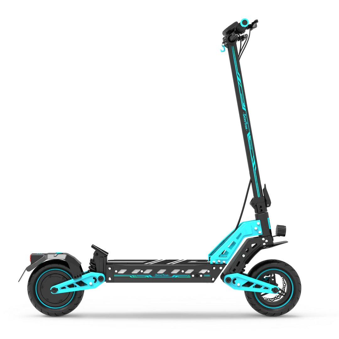 DRIVETRON DT10 10" Folding Electric Scooter 1000W Motor 48V 15.6Ah Battery