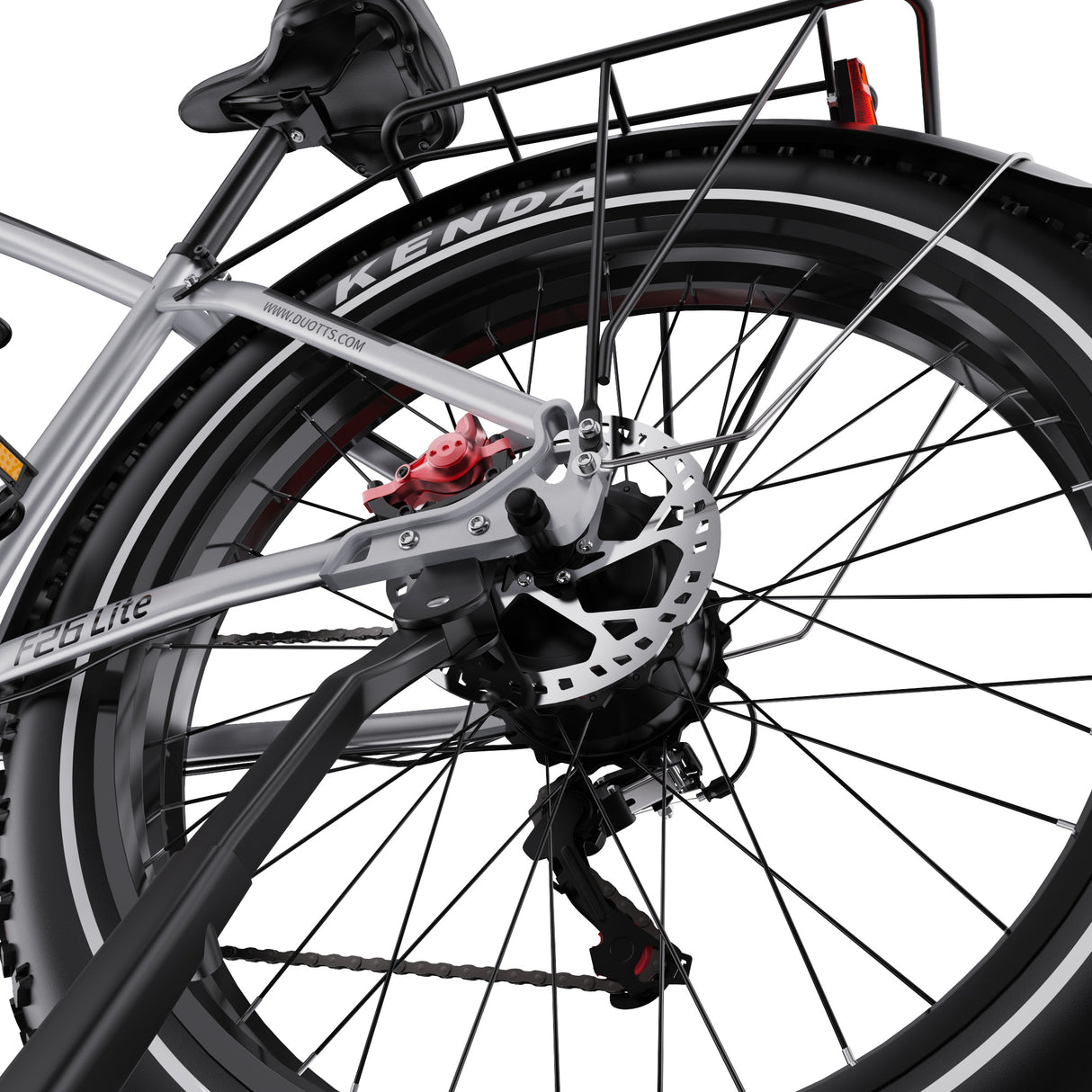 DUOTTS F26 Lite 26" Electric Mountain Bike 500W Motors 48V 18Ah Battery