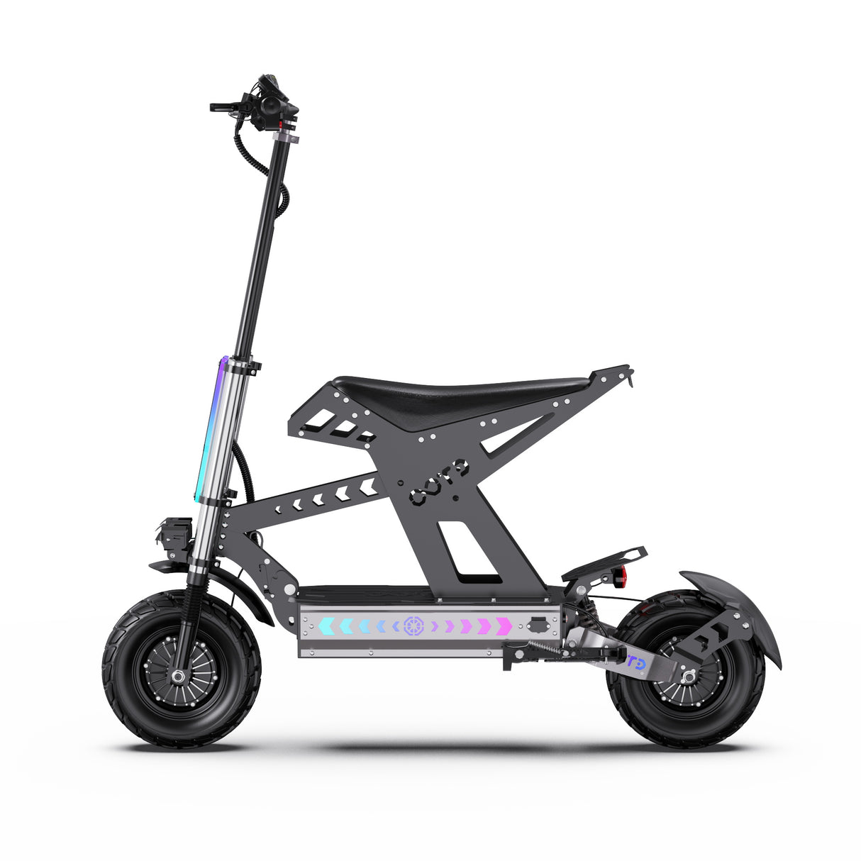 OOTD T90 13" All-Terrain 2-Wheel Scooter Electric Scooter 3000W*2 Dual Motor 60V 31.2Ah Battery