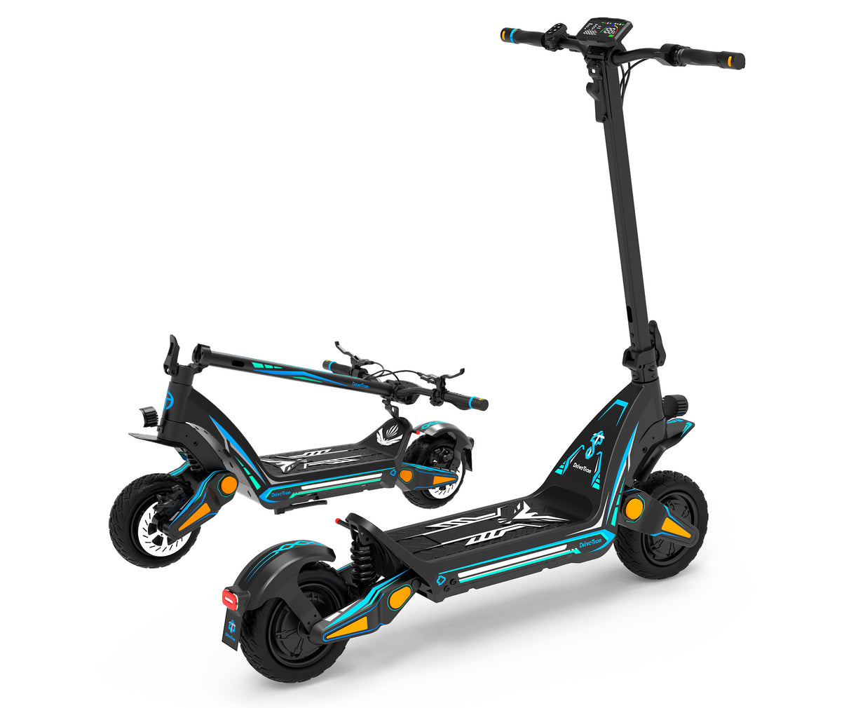 DRIVETRON DT06 11" Off-Road Electric Scooter 2*1500W Dual Motors 60V 23.4Ah Battery