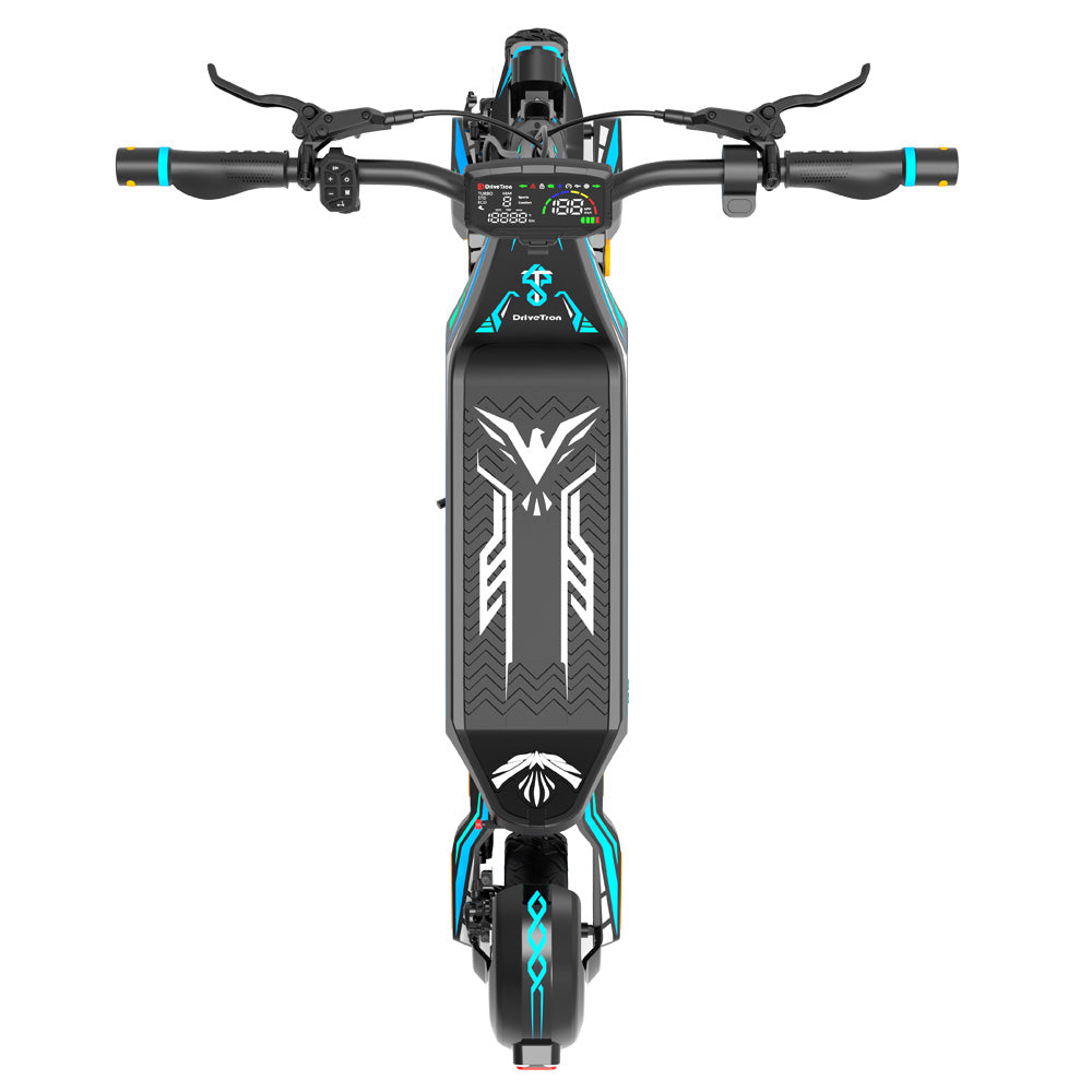 DRIVETRON DT06 11" Off-Road Electric Scooter 2*1500W Dual Motors 60V 23.4Ah Battery