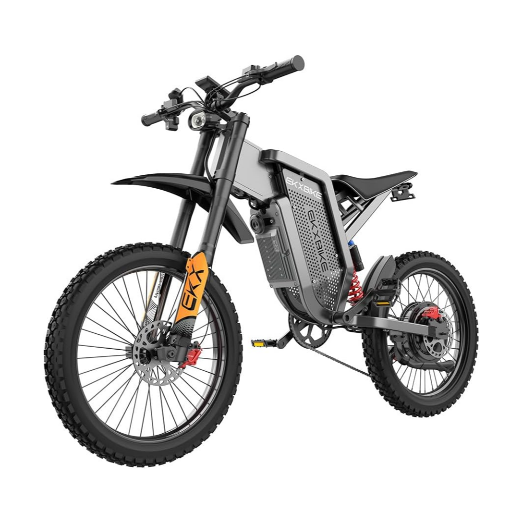 EKXBIKE X21 Max 19" Off Road Electric Bike 3000W Motor 60V 30Ah Battery