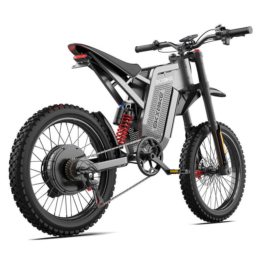 EKXBIKE X21 Max 19" Off Road Electric Bike 8000W Peak Motor 60V 30Ah Battery