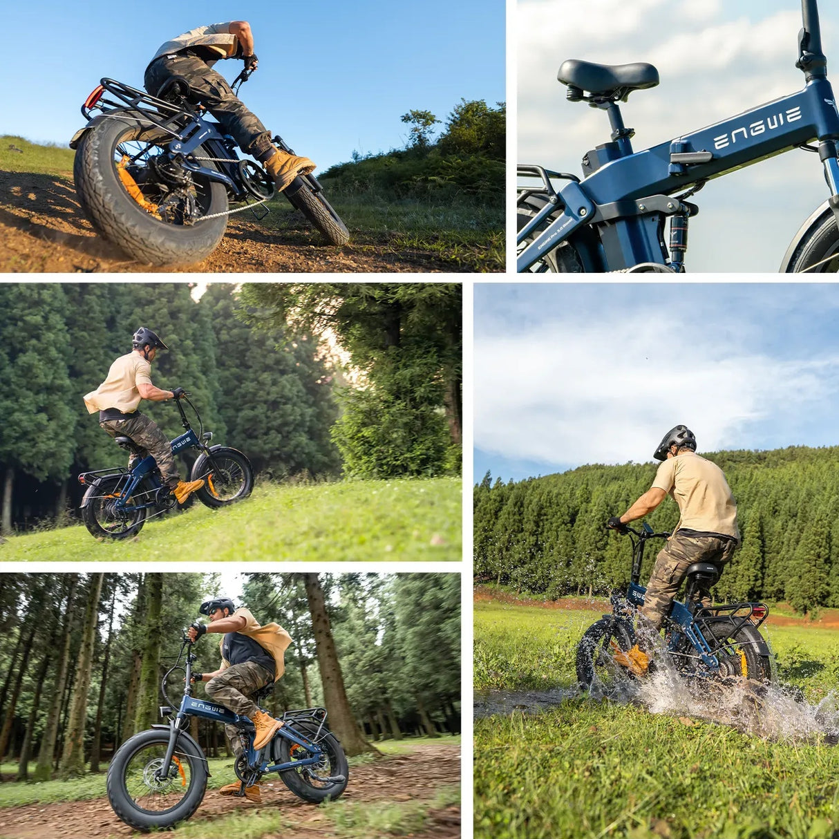 ENGWE Engine Pro 3.0 Boost 20" Folding Electric Bike 250W Motor 48V 15Ah Battery