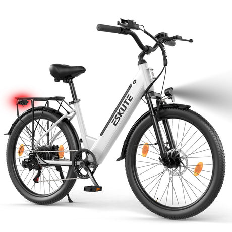 ESKUTE C100 Plus 26" Commuter Electric Bike 250W Motor 36V 13Ah Battery
