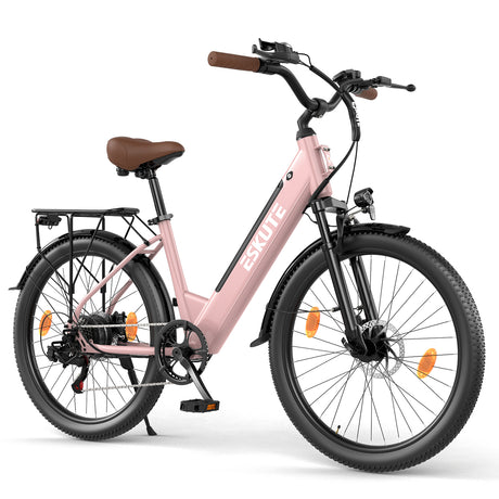 ESKUTE C100 Plus 26" Commuter Electric Bike 250W Motor 36V 13Ah Battery