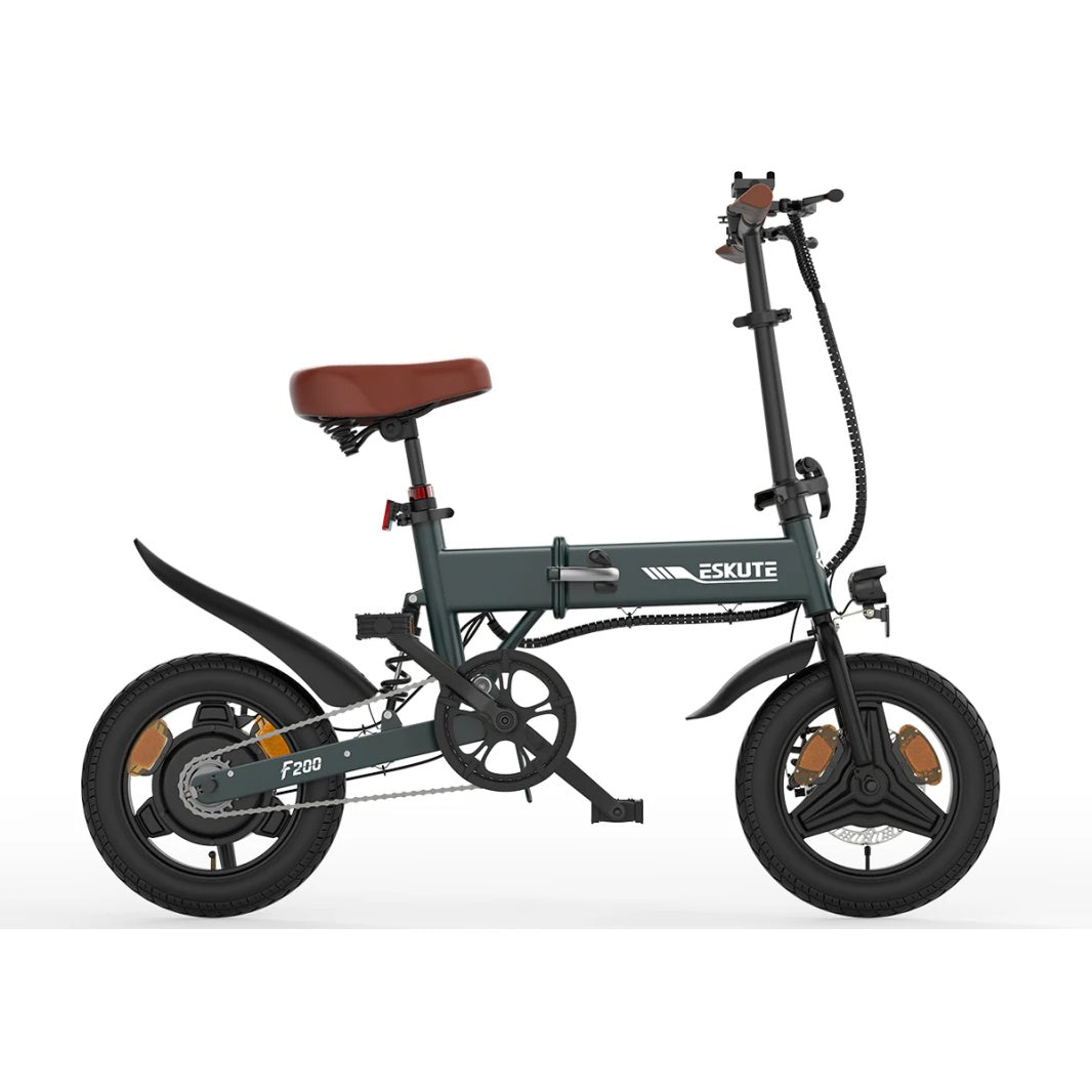 ESKUTE F200 14" Mini Folding Electric Bike 250W Motor 36V 7.8Ah Battery