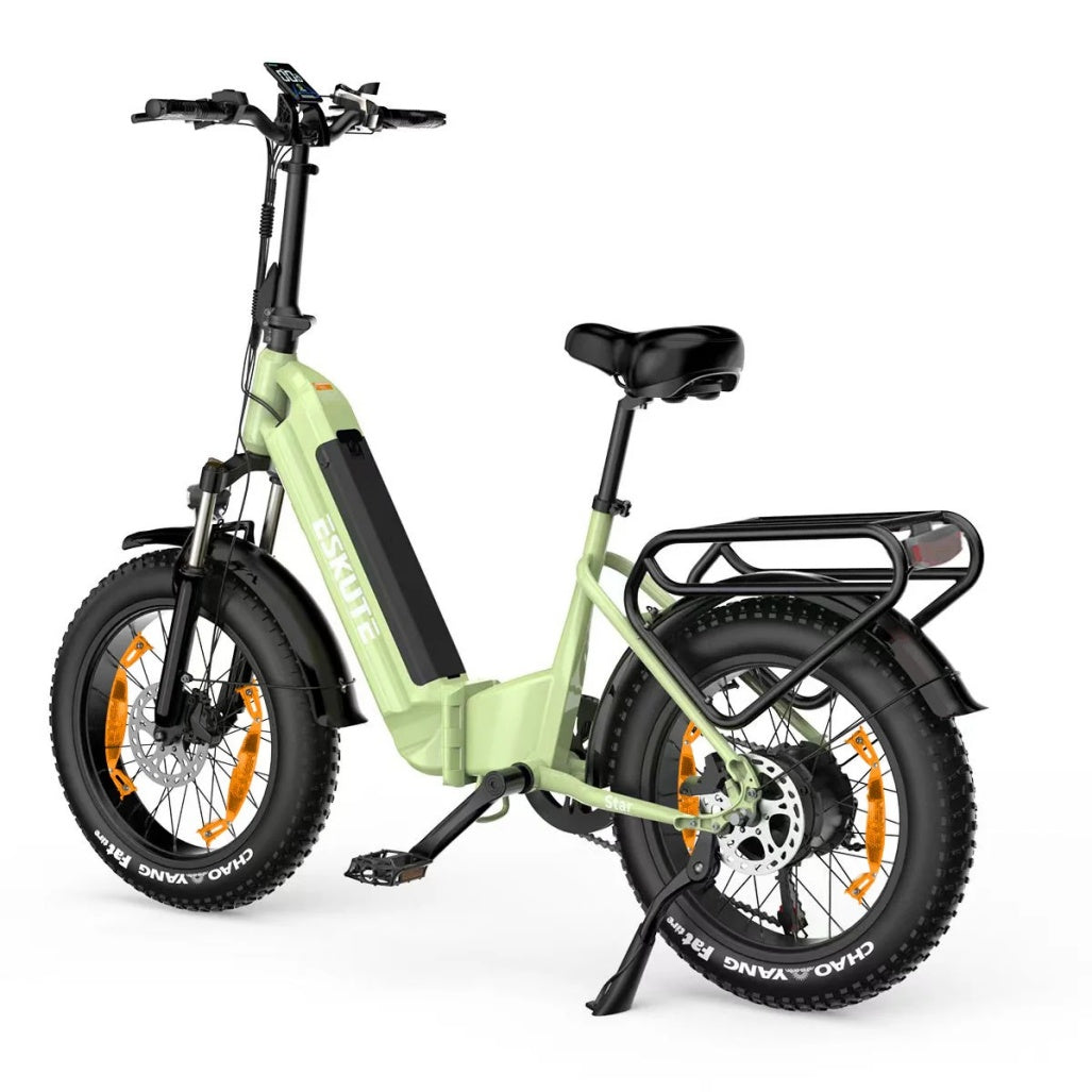 ESKUTE Star 20" Fat Tire Folding Electric Bike 250W Motor 36V 25Ah Battery