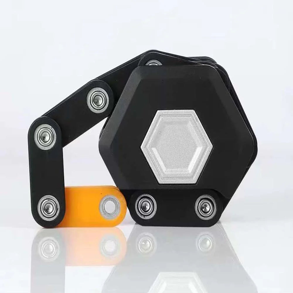 SHENGMILO Electric bicycle anti-theft lock folding chain lock anti-theft portable anti-hydraulic shear