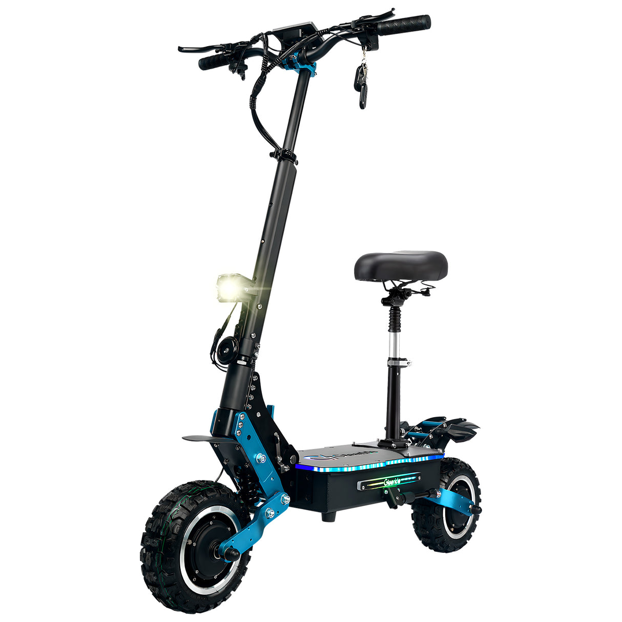GLEERIDE H5 11" Off-Road Electric Scooter 3000W*2 Dual Motor 60V 30Ah LG Battery